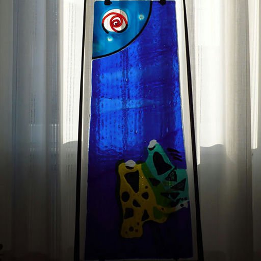 Fish looking at the sun